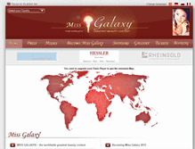 Tablet Screenshot of miss-galaxy.com